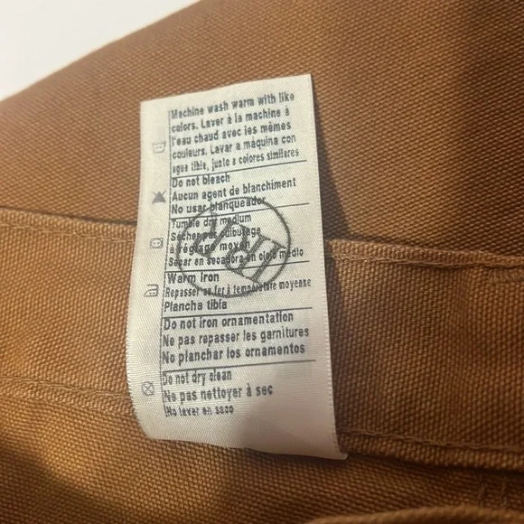 Carhartt Men's Loose Fit Washed Duck Utility Work Pant - Picture 11 of 11